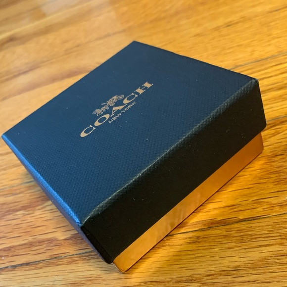 COACH Open Circle Stone Strand Earrings - Picture 3 of 8